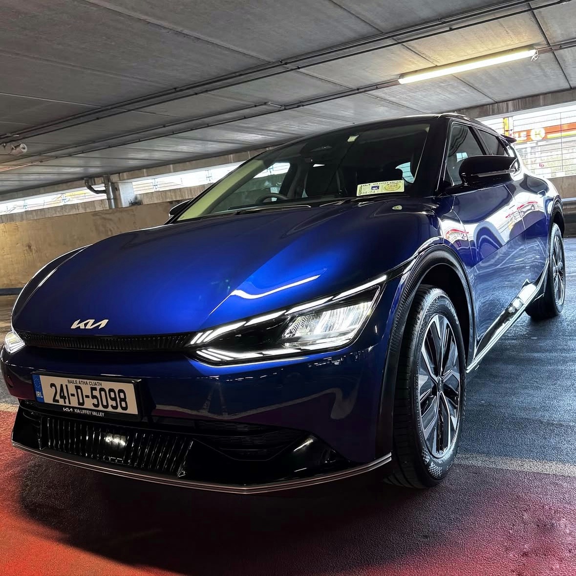Car surface before ceramic coating application